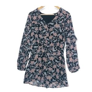 Aqua romper size small